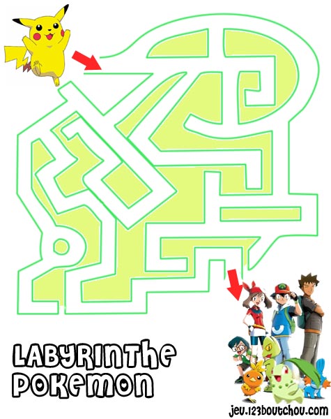 Naufragé du labyrinthe géant de heros pour enfants à imprimer