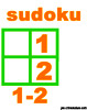 sudoku enfant Grille sudoku Simple chiffre n° 1