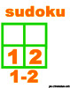 sudoku enfant Grille sudoku Simple chiffre n° 2